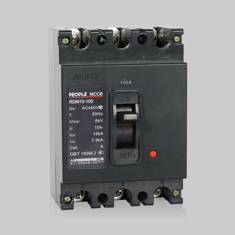 DB真人电器RDM10系列塑料外壳式断路器 