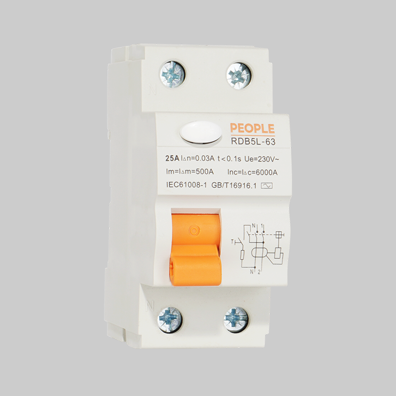 DB真人电器RDB5L-63系列电磁式剩余电流动作断路器 (电磁式) 