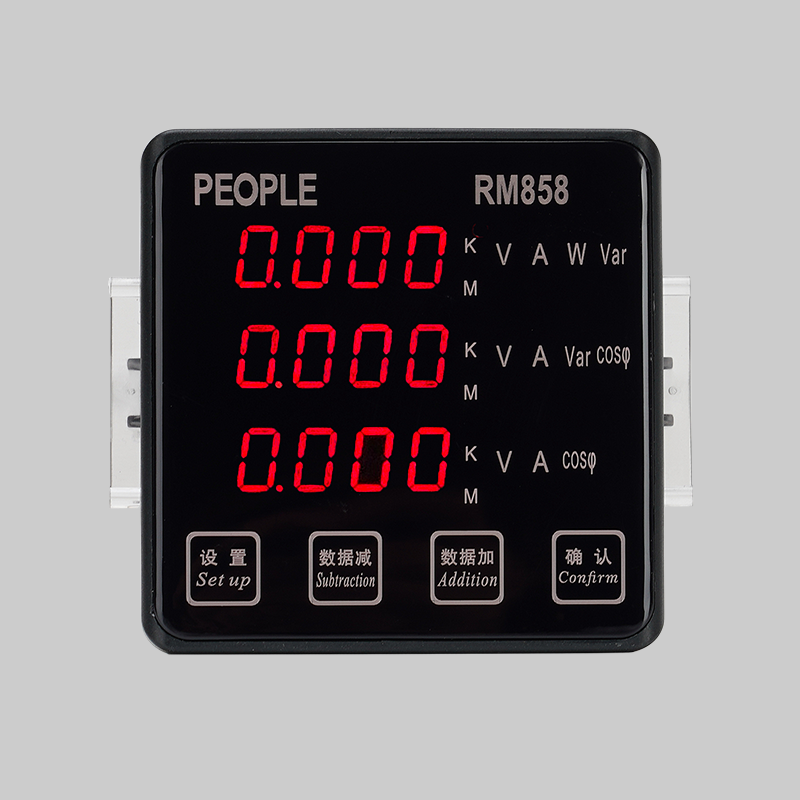 DB真人电器RD858E/RM858E-□S3多功能数显表(LED显示) 