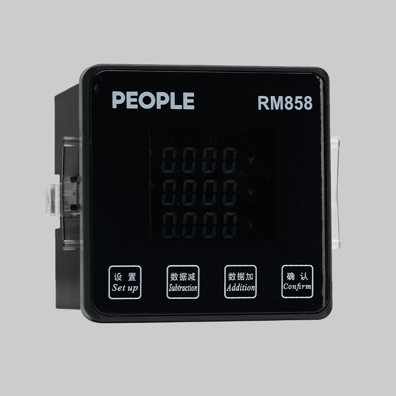 DB真人电器RD858E/RM858E-□SY3多功能数显表(LCD显示) 
