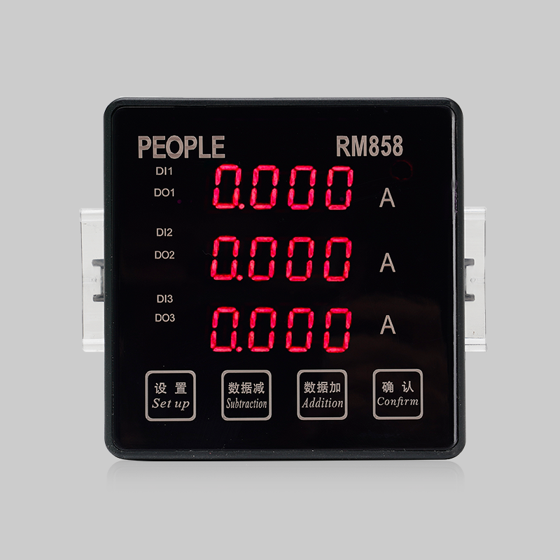DB真人电器RM858I/U-□系列三相数显电流、电压表 